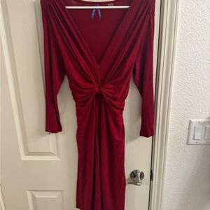 Seraphine long sleeve maternity/ nursing dress